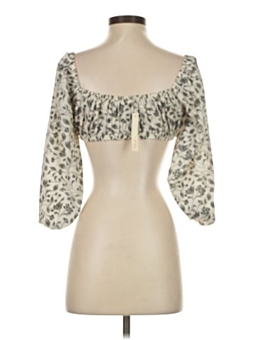 Blush 3/4 Sleeve Blouse (view 2)
