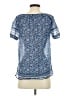 Joie Blue Short Sleeve Blouse Size XXS - photo 2