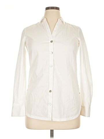 Foxcroft Long Sleeve Button-Down Shirt (view 1)