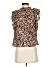 Ann Taylor LOFT Brown Sleeveless Blouse Size XXS - photo 1