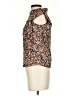 Ann Taylor LOFT Brown Sleeveless Blouse Size XXS - photo 5