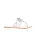 Gap White Silver Sandals Size 9 - photo 1