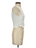 Faded Rose Ivory Sleeveless Top Size S - photo 4
