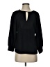 J.Crew Black Long Sleeve Blouse Size XS - photo 1