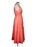 A.L.C. 100% Polyester Orange Cocktail Dress Size 6 - photo 4