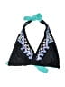 Mudd Paisley Black Swimsuit Top Size XL - photo 1