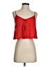 Lulus 100% Polyester Red Sleeveless Blouse Size S - photo 1