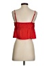 Lulus 100% Polyester Red Sleeveless Blouse Size S - photo 2