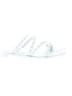 Steve Madden White Blue Sandals Size 8 - photo 1