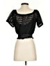 Tracy Reese Black Short Sleeve Top Size XS - photo 2