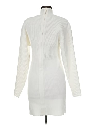 Herve Leger Mixed Ribbed Mini Dress (view 2)