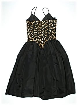 Jessica McClintock for Gunne Sax Juniors' Little Black Dresses On Sale Up  To 90% Off Retail | ThredUp