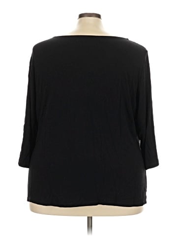 Jessica London 3/4 Sleeve T-Shirt (view 2)