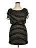 City Triangles Chevron-herringbone Black Casual Dress Size XL - photo 1