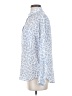 Rails 100% Cotton Animal Print Blue Long Sleeve Blouse Size S - photo 5