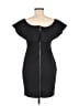 Guess Solid Black Cocktail Dress Size M - photo 2
