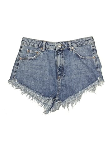 Topshop Denim Shorts (view 1)