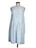 L.L.Bean Blue Casual Dress Size M - photo 1
