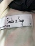 Sadie & Sage 100% Polyester Solid Ivory Jacket Size S - photo 6