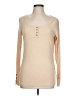 Kissfix Tan Long Sleeve Henley Size L - photo 1