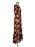 Rhode 100% Viscose Argyle Purple Cocktail Dress Size 0 - photo 4