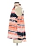 H By Halston 100% Polyester Orange Sleeveless Blouse Size S - photo 5