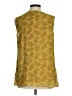 CAbi 100% Polyester Yellow Sleeveless Blouse Size M - photo 2