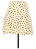 WeWoreWhat 100% Polyester Floral Yellow Casual Skirt Size XS - photo 2