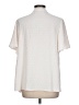 BLOOMCHIC 100% Polyester Ivory Short Sleeve Blouse Size 10 - photo 2
