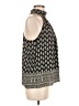 Sienna Sky Black Sleeveless Blouse Size M - photo 4
