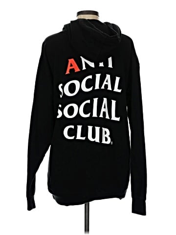 Anti Social Social Club Pullover Hoodie (view 2)
