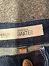 Topshop Chevron-herringbone Blue Jeans Size 26 waist - photo 7