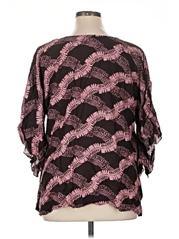 Hula Bay 3/4 Sleeve Blouse (view 2)