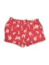 H&M 100% Cotton Print Red Shorts Size 4 - 6 - photo 2