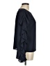 1.State 100% Polyester Blue Long Sleeve Blouse Size M - photo 4
