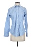 J.Crew Blue Long Sleeve Button-Down Shirt Size 4 - photo 1