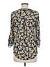 Daniel Rainn 100% Rayon Blue 3/4 Sleeve Blouse Size M - photo 2