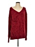Athleta Paisley Burgundy Pullover Sweater Size L - photo 1