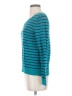 Lands' End Stripes Teal Pullover Sweater Size S - photo 5