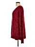 Athleta Paisley Burgundy Pullover Sweater Size L - photo 5