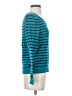 Lands' End Stripes Teal Pullover Sweater Size S - photo 4