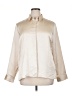 Express Metallic Ivory 3/4 Sleeve Blouse Size XL - photo 1