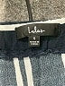 Lulus 100% Viscose Stripes Black Casual Pants Size S - photo 7