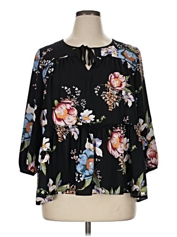Cooper & Ella 3/4 Sleeve Blouse (view 1)