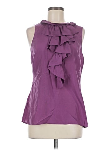 Ann Taylor Sleeveless Silk Top (view 1)