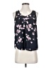 Sienna Sky 100% Polyester Black Sleeveless Blouse Size XS - photo 1