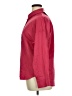 Line & Dot Solid Burgundy Long Sleeve Blouse Size 14 - photo 5