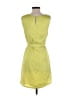 H&M 100% Polyester Solid Green Casual Dress Size 6 - photo 2