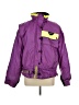 Mountain Goat Color Block Purple Snow Jacket Size L - photo 1