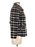 Aeropostale Plaid Blue Wool Coat Size M - photo 4